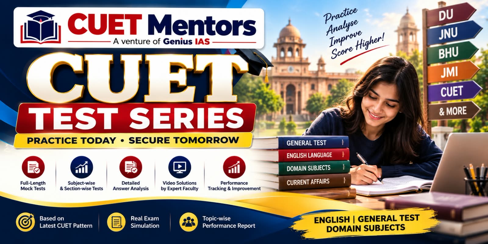 CUET mock test series